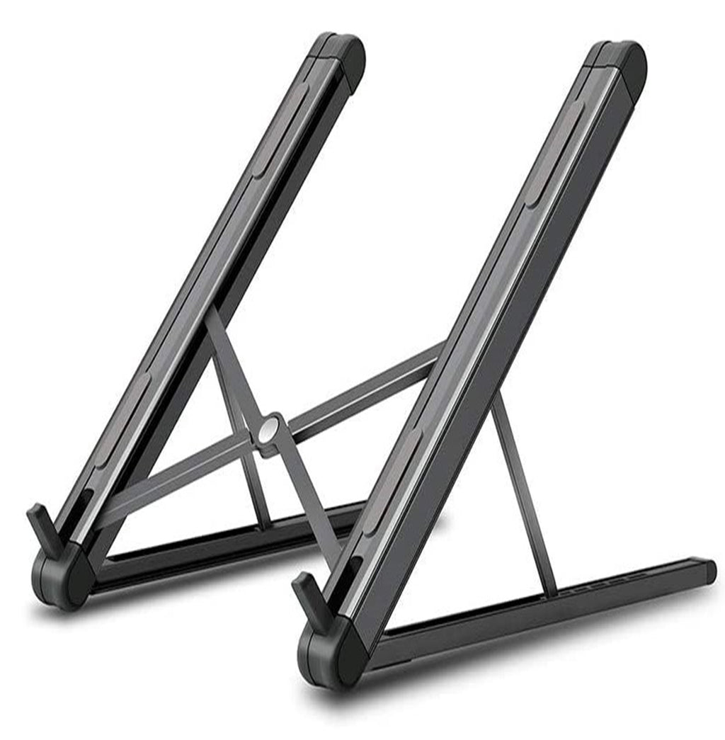 Portable Adjustable Foldable Laptop and Tablet Stand - Silver_0