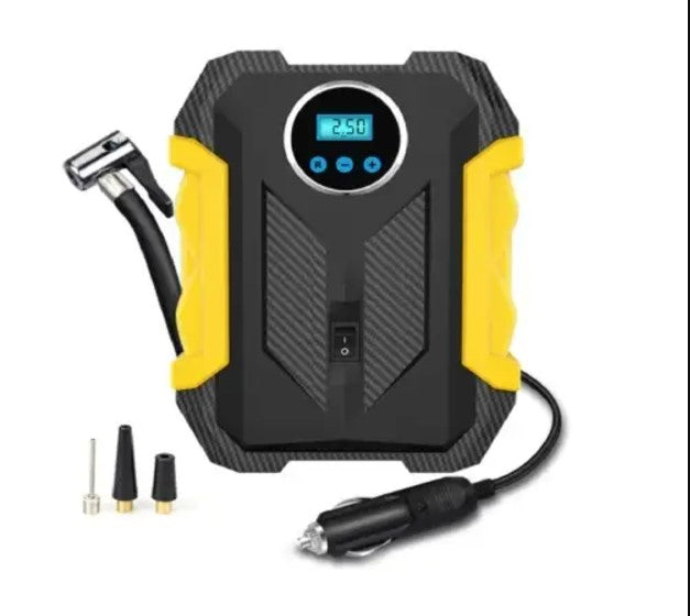 Digital Car Tyre Pump With One Touch Function