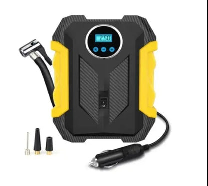 Digital Car Tyre Pump With One Touch Function